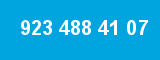 923 488 41 07 923 488 41 07
